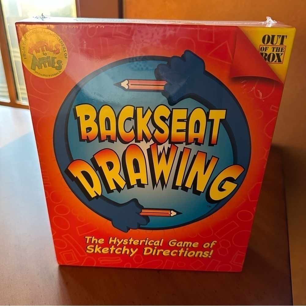 Out of the Box Backseat Drawing Game